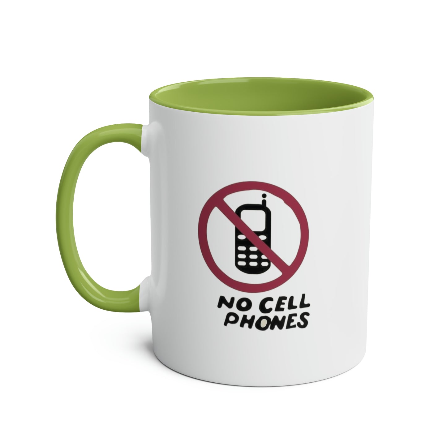 No Cell Phones, Gilmore Girls Mug