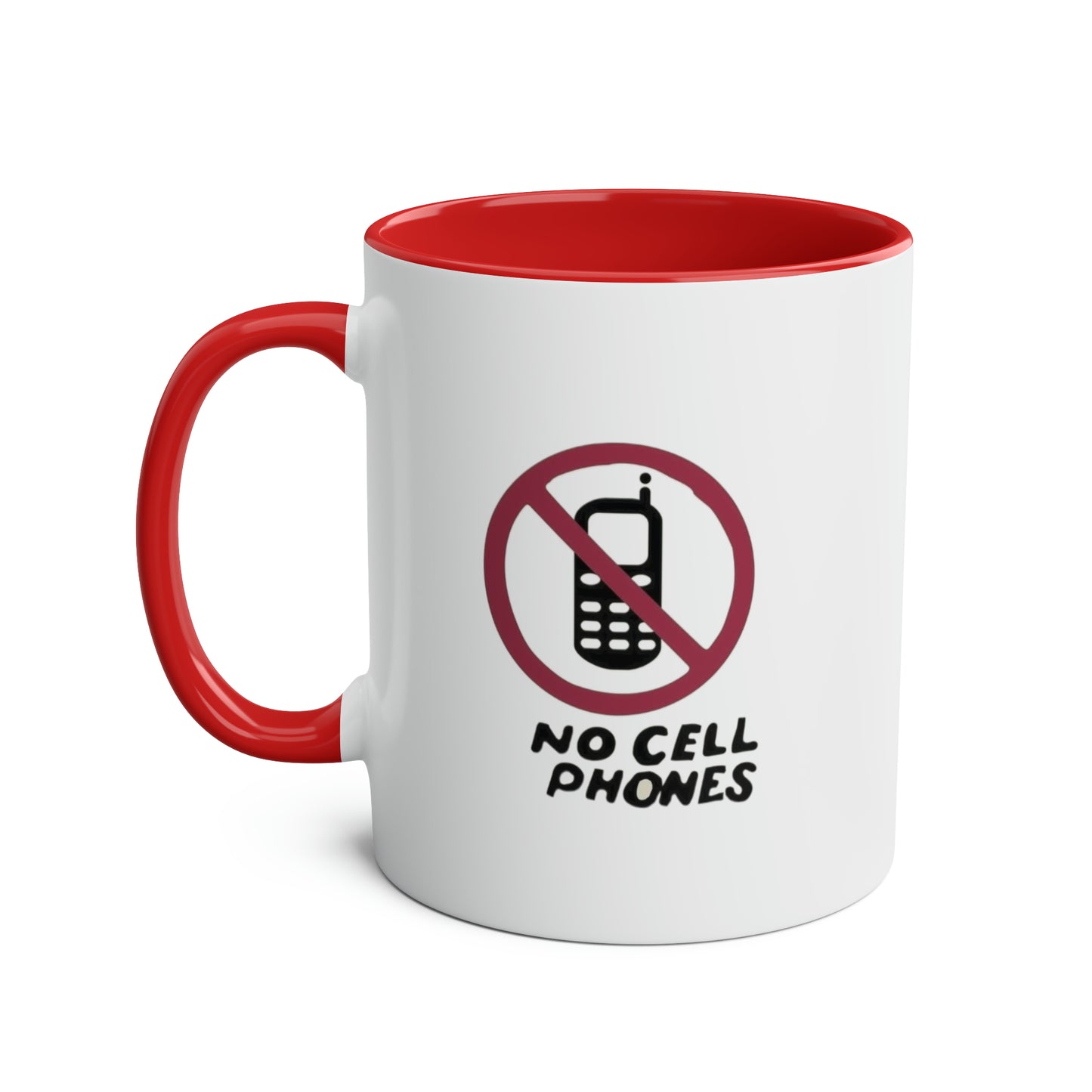 No Cell Phones, Gilmore Girls Mug